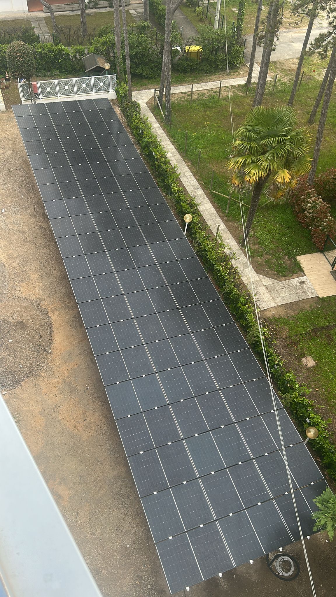 Impianto fotovoltaico completato